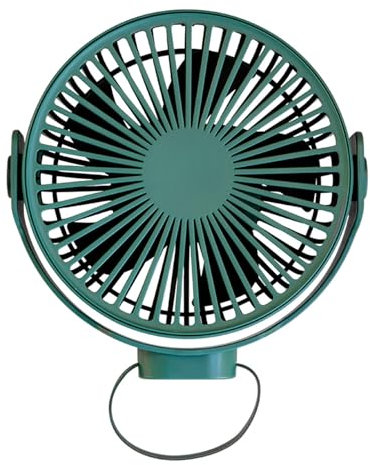 Ventilador de techo USB de 7 pulgadas de 5 V para interiores y exteriores, sala de estar, camping, escuela, dormitorio y más, ventilador de techo USB con luz