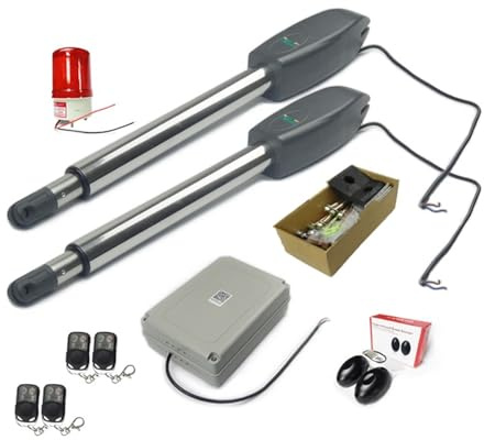 YVAAASIYC A Set Of Standards Heavy 400kg Per Leaf Dual Automatic Electrical Swing Gate Opener For Home Door Automation