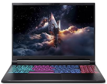 Acer Nitro 16S AI Pro | Gaming Laptop | Ryzen AI 9 | RTX 5070 Ti | 16 WQXGA IPS 180Hz | Ryzen AI 9 365 | RTX 5070 Ti 12GB | 32GB RAM | 1TB SSD | Windows 11 Pro | QWERTZ beleuchtet