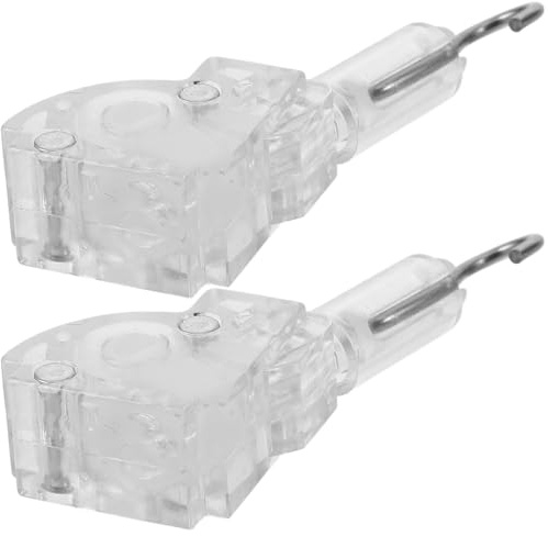 2 Stück Wand Kippmechanismus für Jalousien, 6x2,2x1,2cm | Metall und Kunststoff, Stabil und Allgemein Passend, für Wohnzimmer und Innenfenster Wartung