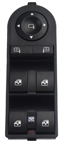 Interruptor Mando Elevalunas Para Opel Para Astra H Para Zafira 13228699 13228877 Interruptor De Control Maestro De Ventana Eléctrica