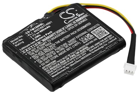Batterie pour TomTom 4EN52, 3.7V, 900mAh, Li-ion