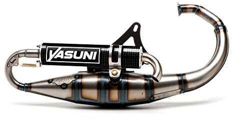 Auspuff Yasuni Scooter R Carbon für Minarelli stehend