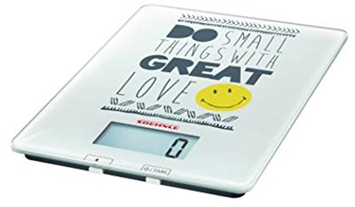 Soehnle 6883-Bascula Digital de Cocina, Smiley do Small Things, Multicolor