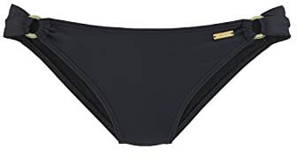Lascana Damen Bikini-Hose | seitliche Zierringe, unifarben für trendige Kombinationen am Pool