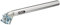 Fahrrad TE379-25,4 Sattelstütze 300mm Aluminium 300mm lang (25.4 mm à˜)