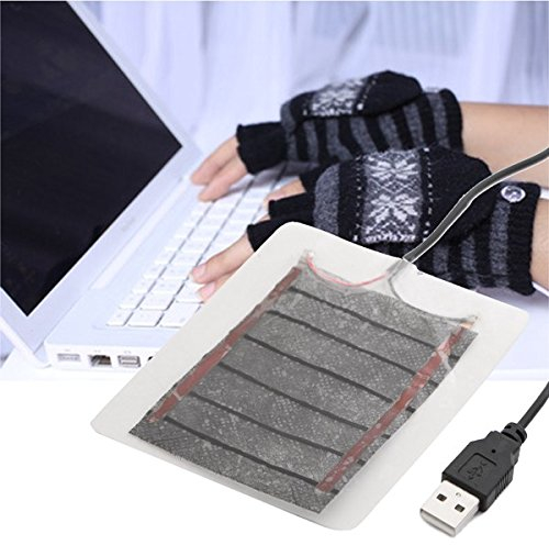 EsportsMJJ DC 5V 2.5 W USB Chauffe Plaque Chauffante pour Gants Tapis De Souris