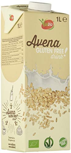 Vivibio Bebida ecológica sin gluten Bebida de avena - botella de 1L, El ambalaje puede variar