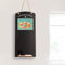 Chalkboards UK Cupcakes hohe dünne Kreidetafel Memoboard/Küche Schwarze Tafel mit Seil, Tablett und Kreide Booths Design Range, Holz, W60 x H27 cm