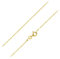 MATERIA Goldkette 333 Gold Damen Mädchen Ankerkette Halskette 45 50cm Made in Germany #K85, Länge Halskette:50 cm