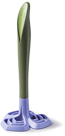 Zeal Heat Resistant Nylon Masher with Soft Grip Ergonomic Handle. Purple