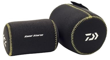 Daiwa Sandstorm Neoprene reel cover for multiplier reel size large