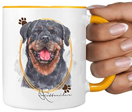 Rottweiler Rottie Rotty Rott Tasse SIGNATURE DOGS Hund Motiv Hundemotiv Kaffee