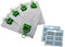 12 bolsas de aspirador de microfibra de y 12 bloques de aroma adecuados para Vorwerk Kobold VK 140 150 FP 140 150