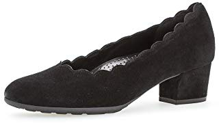Gabor Damen Pumps, Frauen Klassische Pumps,Comfort-Mehrweite, modisch sportlich weiblich Lady Ladies feminin elegant Women's,schwarz,39 EU / 6 UK