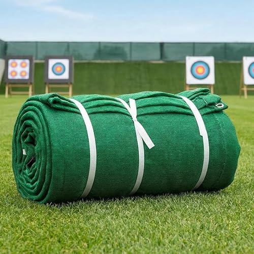 FORZA Redes de Tiro con Arco | Panel de Protección Premium | Parapetos (Verde, 3m x 3m)