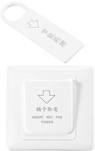Fhdpeebu Alta Valore Hotel Magnetico Carte Interruttore Risparmio Energia Interruttore Insert Chiave per