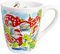Blond Amsterdam Tasse Rote Schuhchen – 0,35L Keramiktasse mit Efteling-Märchenmotiven, ideal für Tee, Geschenkidee für Märchenfans
