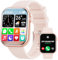 Hwagol Smartwatch Damen Herren, 1.85 Zoll Touchscreen Smart Watch mit Bluetooth Anrufe, Uhr Damen Herren mit 140+ Sportmodi SpO2 Pulsuhr Schlafmonitor Schrittzähler, Armbanduhr für iOS Android