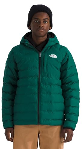 THE NORTH FACE NF0A88TWNL11 Boy’s Reversible Perrito Hooded Jacket Jacket Unisex EVERGREEN Größe S