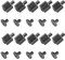 10 Set Hand Tool Mounting Kits Stand Off Screw Nut For A-SUS For M.2 SSD Motherboard 120mm Fan