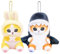 XNAUVOI Poupée en Peluche Requin Chat, Pendentif en Peluche pour Animaux, Lapin Chat Porte - Clés en Peluche Petit Pendentif en Peluche Soft Peluche Animaux pour Garçons et Filles - 13 cm