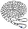 Heavy Duty Dog Chain for Yard-10FT Metal Chain Leash Chew Proof,Long Lead for Outside with Strong Swivel Hook,Outdoor Dog Runner for Camping,Tie Out Cable for Medium Large Pet up to 150LBS
