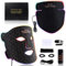 Maschera LED per Viso & Collo,Maschera per Terapia della Luce Led 4 Modalità,Maschera Luce Rossa Silicone, Maschera Infrarossi Viso Antirughe,LED Mask per Tutti i Tipi di Pelle a Casa