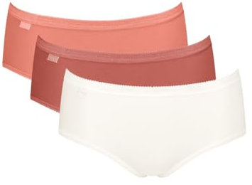 Basic+ Midi 3 Pack Briefs Terracotta/Rust/White Orange 2XL - 18