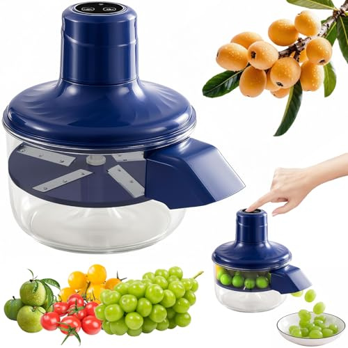 Electric Grape & Garlic Peeling Machine, USB-Rechargeable Electric Peeler for Grapes, Garlic & Tomatoes, Automatic Small Fruit Peeling Tool for Home & Commercial Use