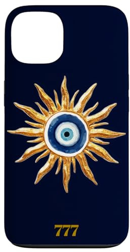 Evil Eye Charm For Protection Sun Celestial Art Case for iPhone 13