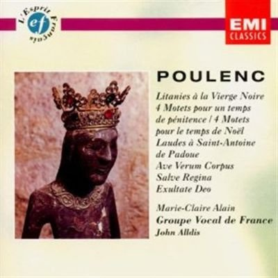 Exultate Deo (1941) Litanies a la Vierge Noir (1936) Salve Regina (1941) Ave verum Corpus (1952) Mottetti per il tempo di penitenza (1938 39) Motteti per il tempo di Natale (1951 52) Laudes de Saint Antoine de Padoue (1957 59)