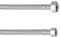 Cornat Flexibler Verbindungsschlauch - 500 mm Länge - 3/8 Zoll IG, 3/8 Zoll IG - Hochwertige Edelstahl-Umflechtung / Anschlussschlauch für Wasserhahn / Armaturenschlauch / Flexschlauch / T317321270
