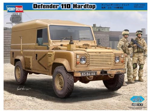 HobbyBoss 1/35 Land Rover Defender 110 Hardtop model kit
