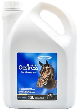 NAF Five Star Oestress Liquid 2L – Hormonal Support for Mares – Natural Supplement to Aid Mood, Focus & Seasonal Behaviour – With Chasteberry & Magnesium