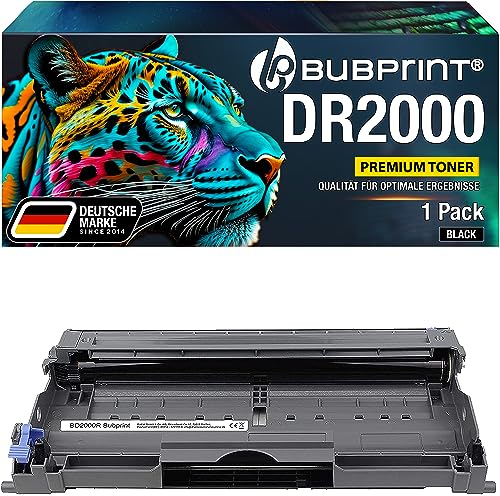 Bubprint Bildtrommel kompatibel als Ersatz für Brother DR-2000 für DCP-7010 DCP-7010L DCP-7025 HL-2020 HL-2030 HL-2040 HL-2070N MFC-7225N MFC-7420 MFC-7820 MFC-7820N Fax 2820 2920