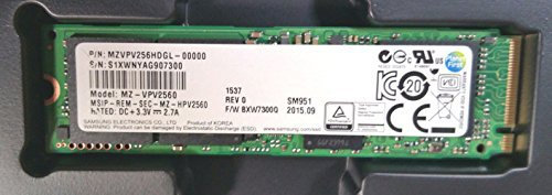 Samsung SSD NVMe MZVPV256HDGL-00000 SM951 256GB M.2 PCI Express 3.0 OEM, Model: MZVPV256HDGL-00000, PC/Computer & Electronics