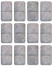 PetStandard Filtres pour fontaines Petmate Fresh Flow Pet (Lot de 12)