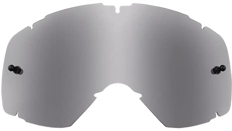 O'NEAL | Motocross-Brillen-Ersatzteile | Motorrad Enduro | Linse für maximale Lichtdurchlässigkeit, 100% UV Schutz, garantiert beschlagfreie Sicht | B-30 Youth Spare Lens | Grau | One Size
