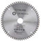 Circular Saw Blade, 7” (180mm) 60 Teeth Carbide Carbide for Cutting Steel, Aluminum, Iron, Nonferrous Metal, Wood,Plastic