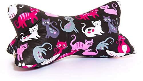 Leseknochen personalisiert mit Namen Katzen pink grau rosa Katzenmama