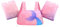 Gogokids Kinder Schwimmflügel - Komfortable Schwimmhilfe mit Armbänder für Kinder von 2-6 Jahren,30-50lbs/14-23kg, Schwimmtraining Jacke mit Sicherheitsschnalle & Armärmeln