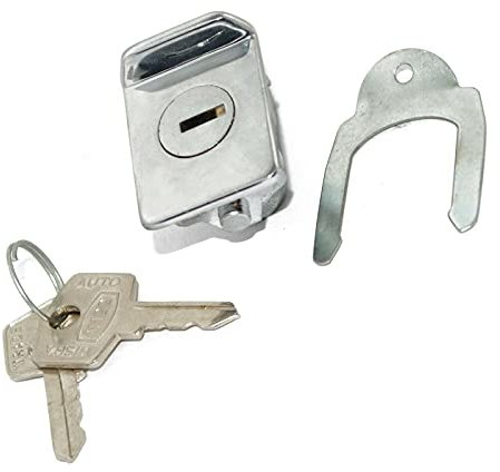 AEspares Vespa - Kit de bloqueo de caja de herramientas con llaves y placa en U Rally Super Pe Scooter
