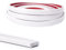 Art3d Moulure flexible en vinyle pour bords de carrelage mural, crédence de cuisine, cadre de miroir en miroir, blanc 9,1 m