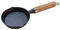 Cabilock Small Non Stick Egg Frying Pan, 10cm Induction Omelette Pan, Cast Iron Mini Round Skillet Skillet Cookware Cooker for Poached Egg Breakfast Black