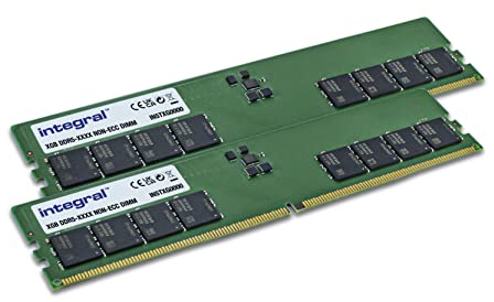 Integral 64GB Kit (2x32GB) DDR5 RAM 4800MHz DIMM Módulo de memoria para PC de escritorio