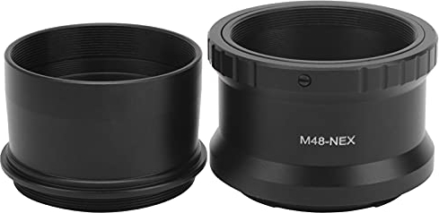 Other Accessories for Telescopes Telescope 2in M48x0.75mm TType Adapter and M48NEX Lens Adapter for Sony E Mount Camera