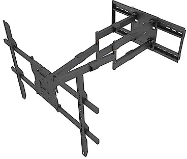 Monoprice Commercial Full Motion TV Wall Mount Bracket Extra Large and Extra Long Extension Range to 38.6 for 60 to 110 TVs up to 275lbs, Max VESA 800x600