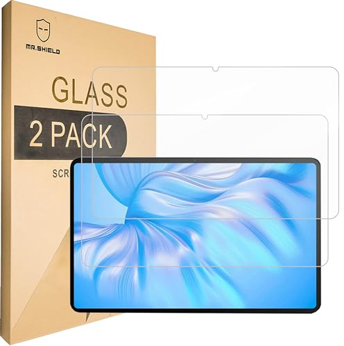 Mr.Shield Verre Trempé compatible avec OUKITEL OT5 / OT5S [12 Inch] [Lot de 2] Film Protecteur d'écran Vitre Protecteur 9H Dureté