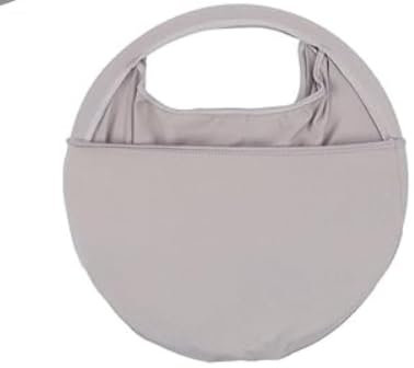 Zusammenklappbarer Wäschekorb, 66 cm, tragbar, Grau